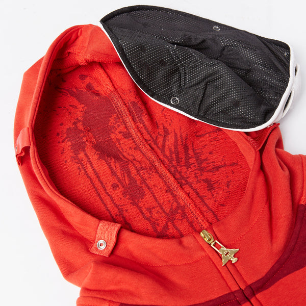 FRIDAY THE 47TH ZIP HOODIE - RED