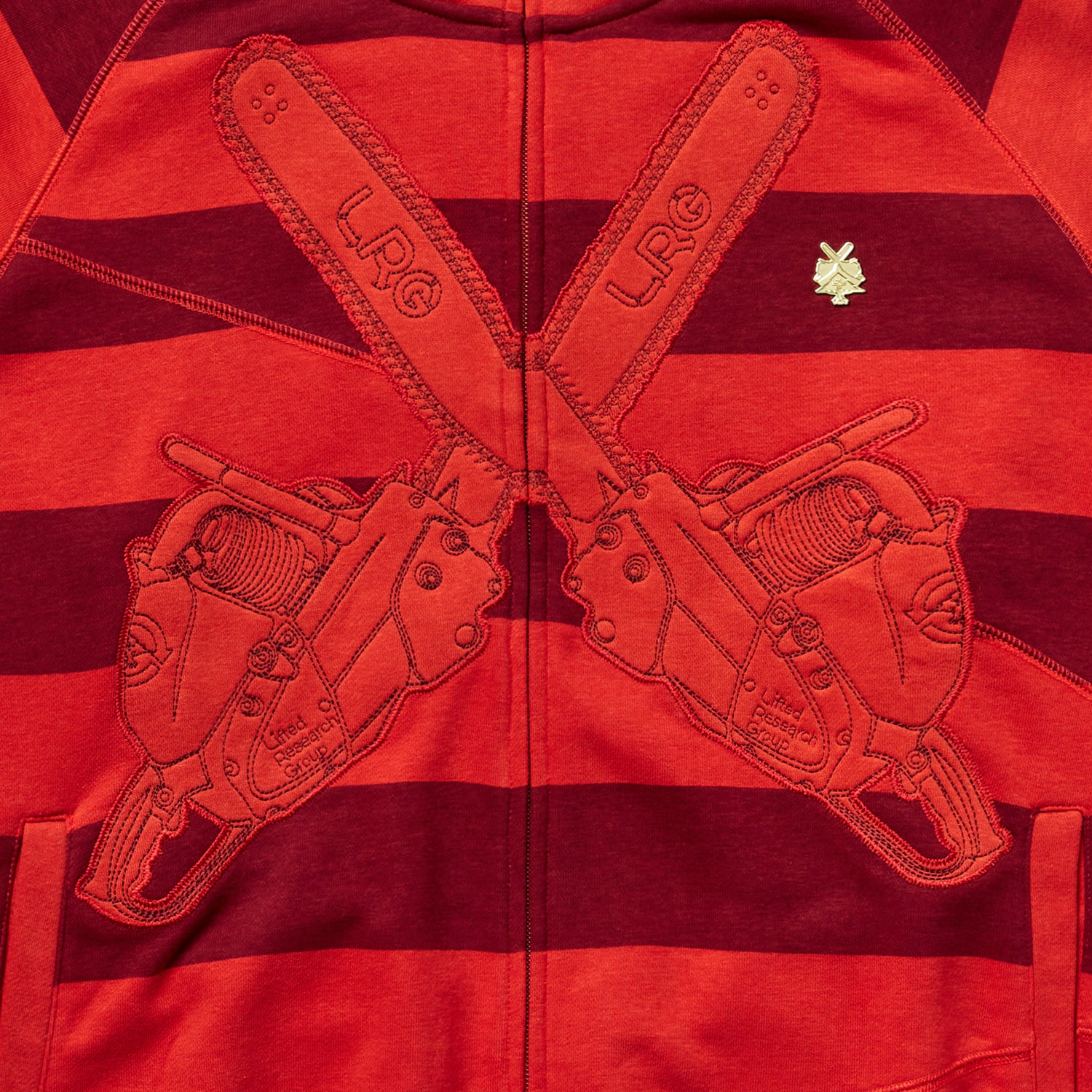 FRIDAY THE 47TH ZIP HOODIE - RED