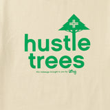 HUSTLE TREES TEE - SAND