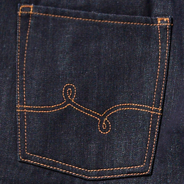 TRUE TAPER DENIM JEANS - RAW INDIGO