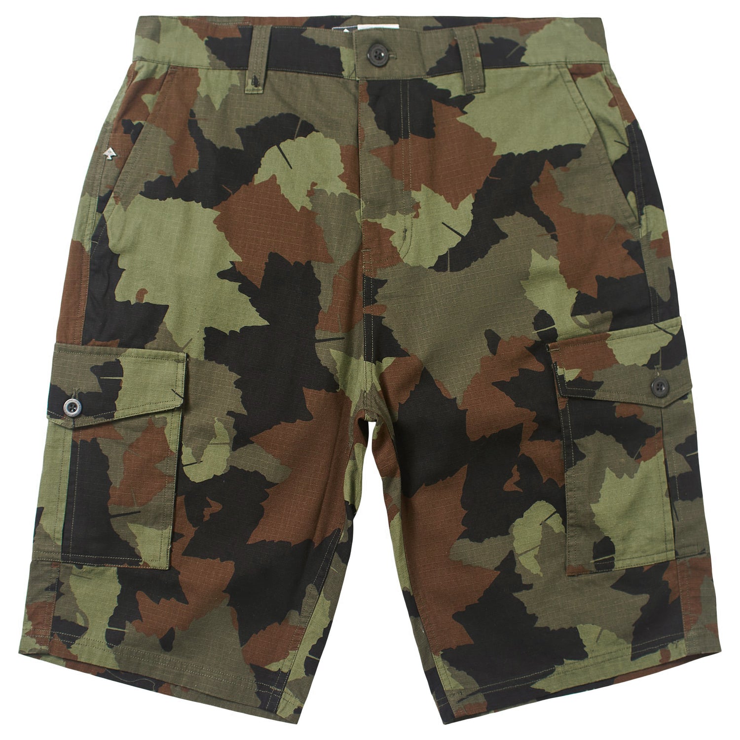 Reel Legends Cargo Shorts Men's Size 36 (8.25 in) Green Camouflage 100%  Cotton