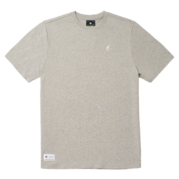47 CREW TEE - ASH HEATHER