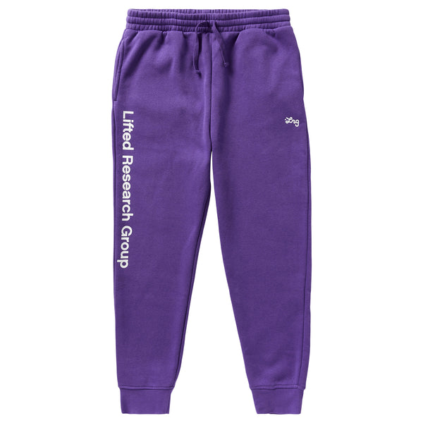 LIFTED SCRIPT JOGGER SWEATPANTS - PURPLE