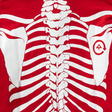 DEAD SERIOUS ZIP HOODIE - RED