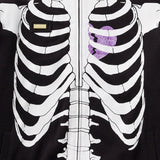 DEAD SERIOUS ZIP HOODIE - BLACK