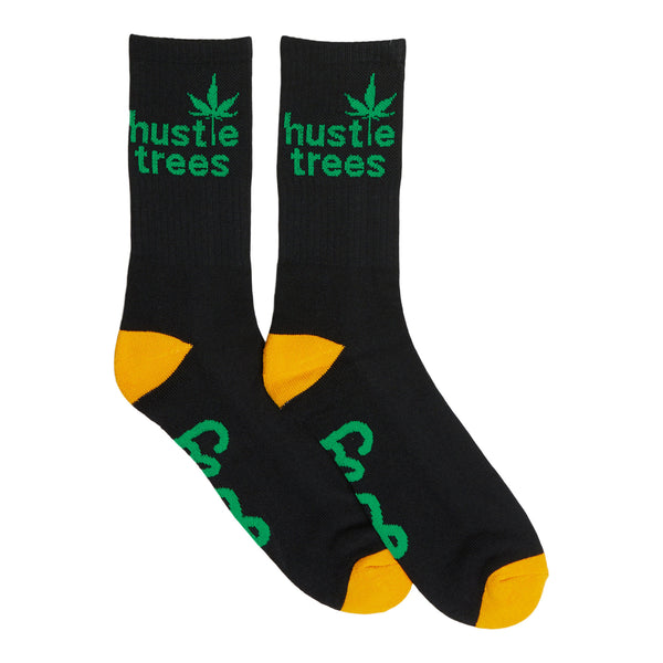 EVERYDAY HUSTLE CREW SOCKS - BLACK