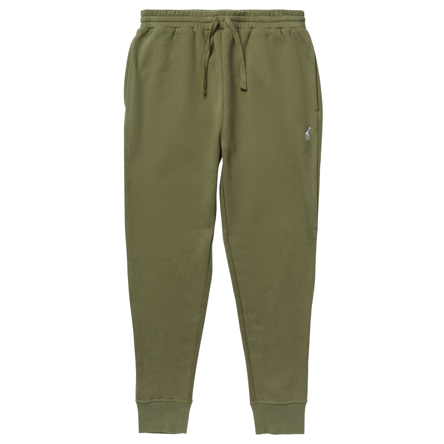 Cotton Green Joggers Olive Green Jogging Pants Green Sweatpants