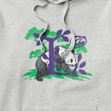 PANDA SCOUT L PULLOVER HOODIE - GREY HEATHER