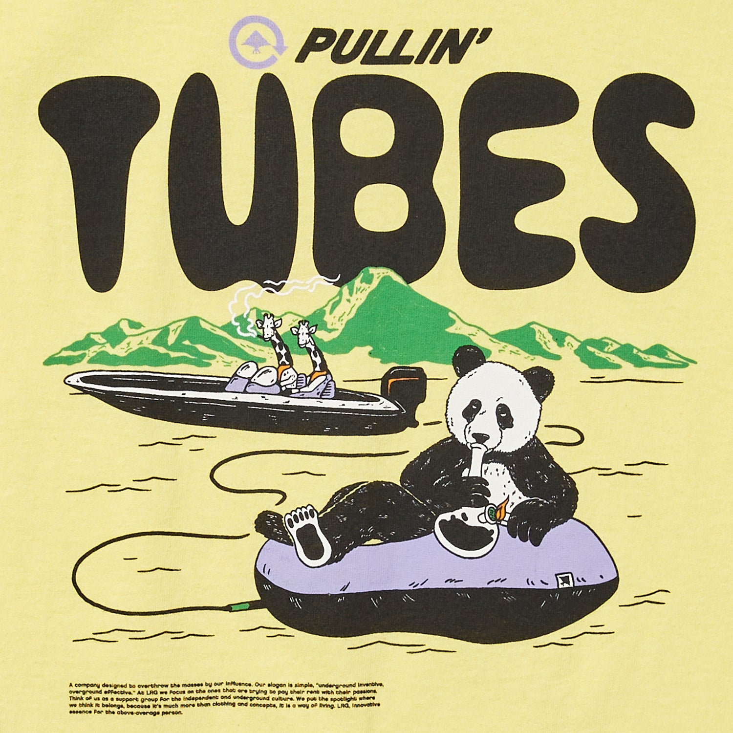 PULLIN TUBES TEE - BANANA