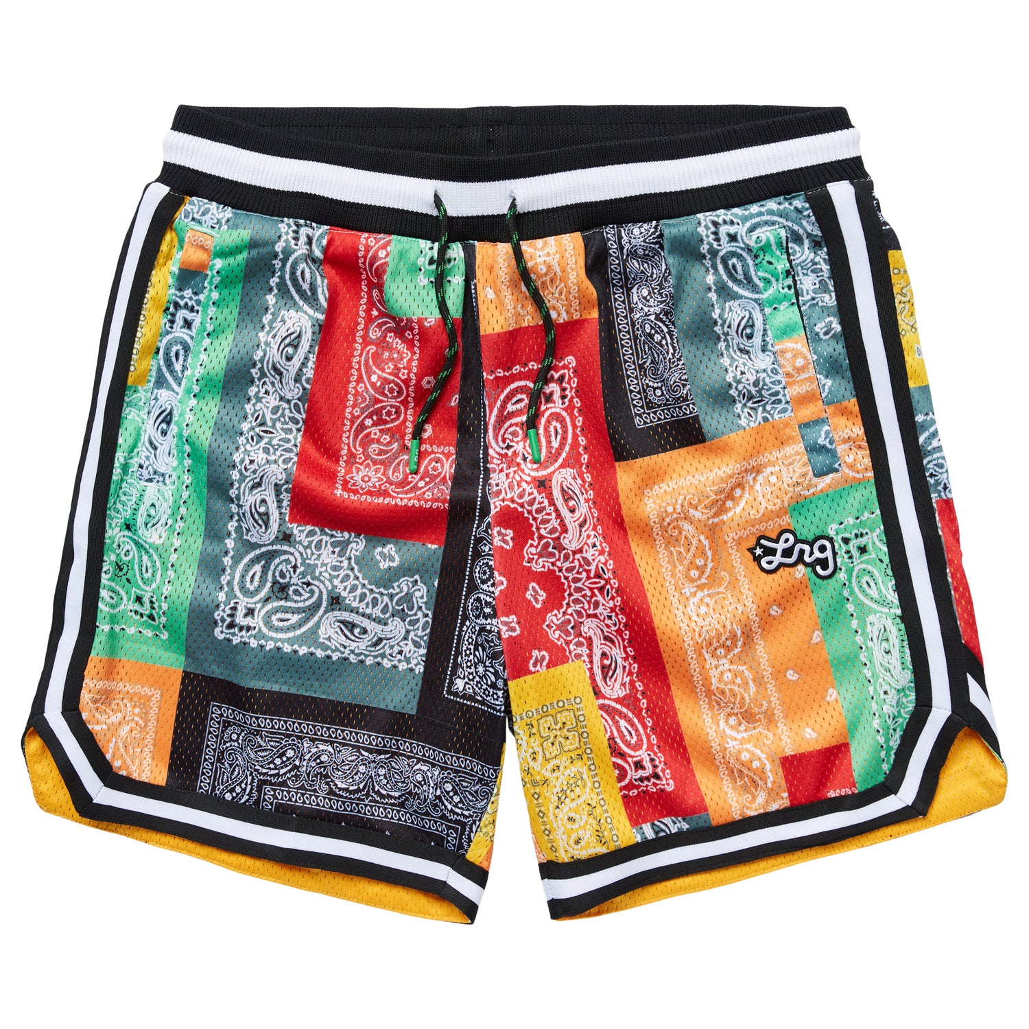 STRICTLY SCRIPT ROOTS MESH SHORTS - MULTI