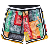 STRICTLY SCRIPT ROOTS MESH SHORTS - MULTI