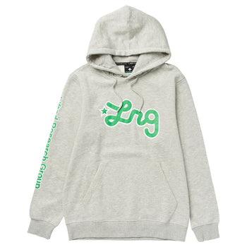FRESHEST SCRIPT PULLOVER HOODIE - ATHLETIC HEATHER