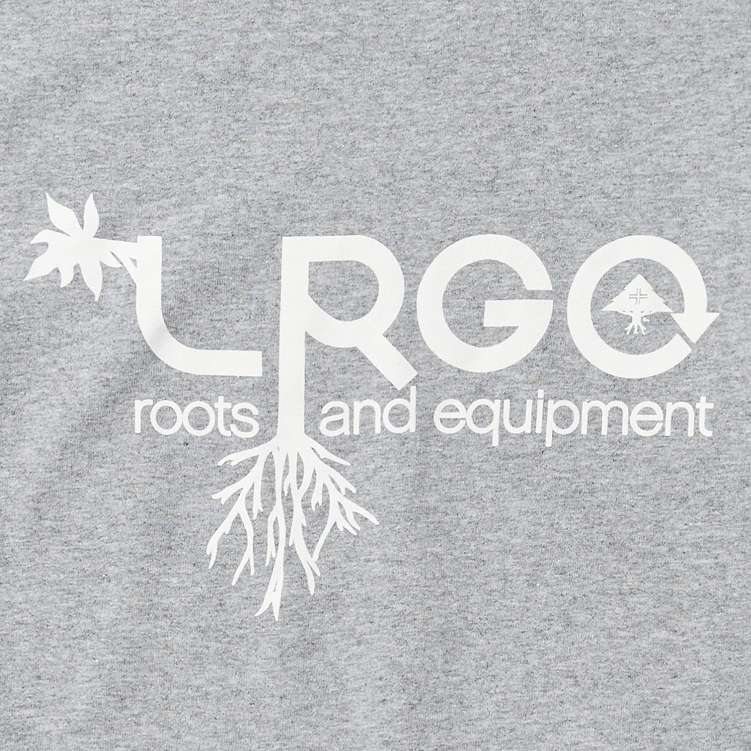 ROOTS AND EQUIPMENT TEE - ATHLETIC HEATHER