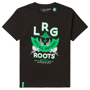 147% ALL ROOTS TEE - BLACK