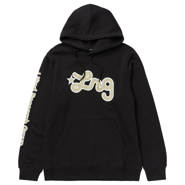 FRESHEST SCRIPT PULLOVER HOODIE - BLACK