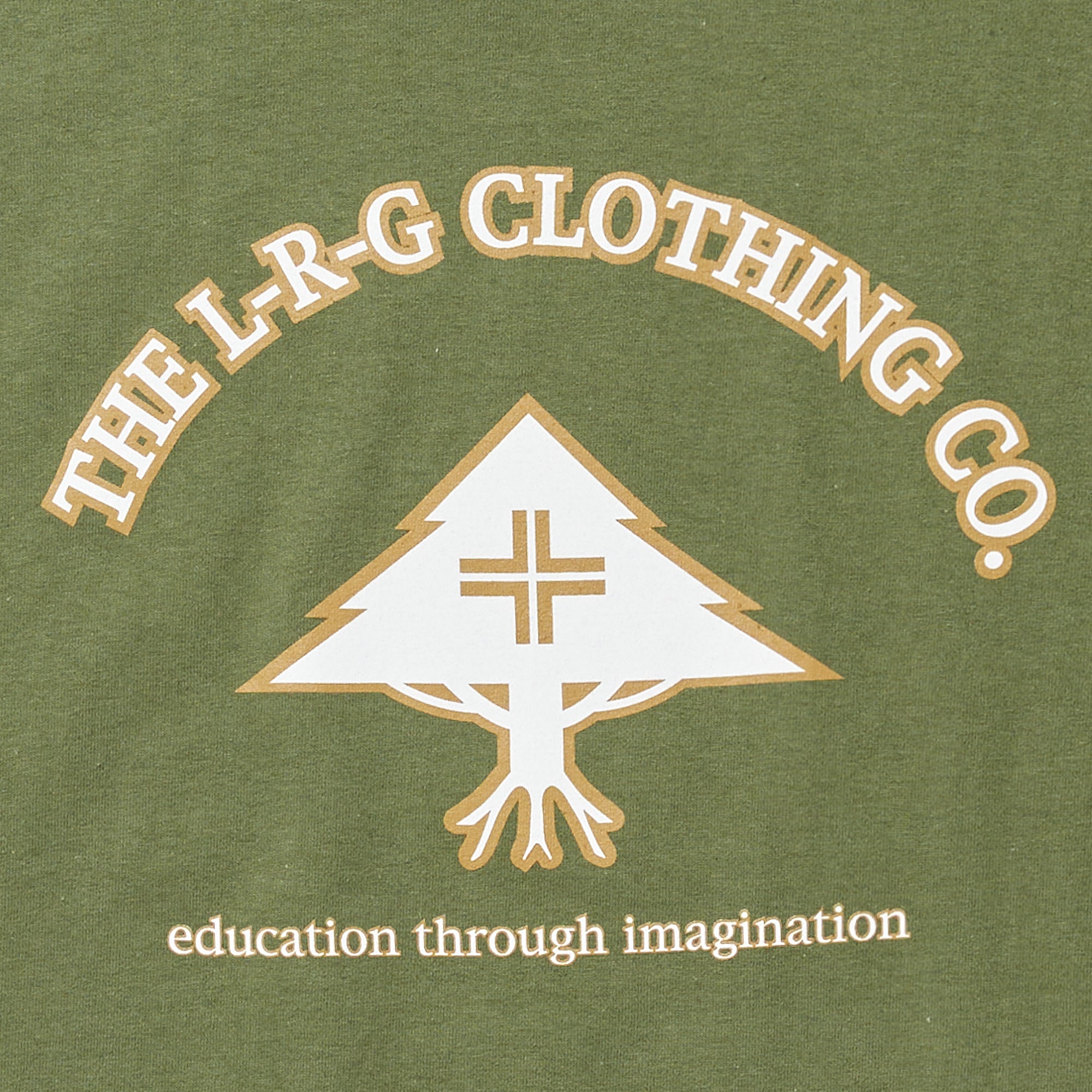 LRG LRG EDUCATION SS TEE MILITARY GREEN | LRG Clothing