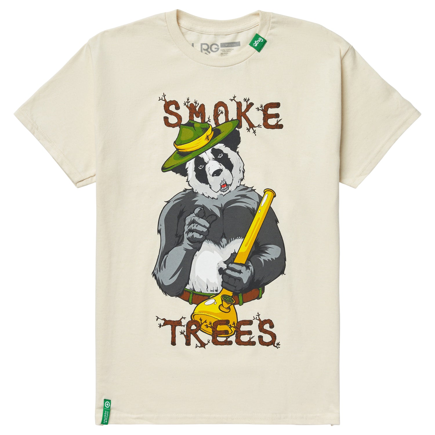 SMOKE TREES TEE - CREAM