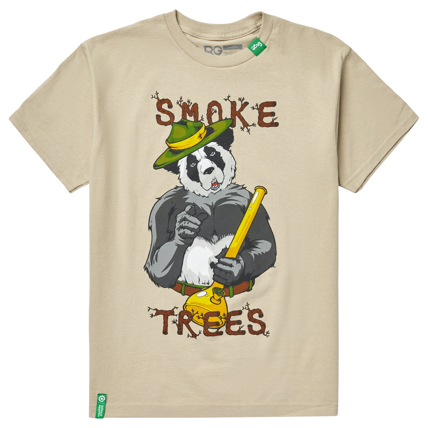 SMOKE TREES TEE - SAND
