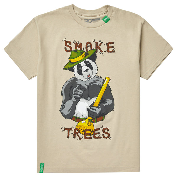 SMOKE TREES TEE - SAND