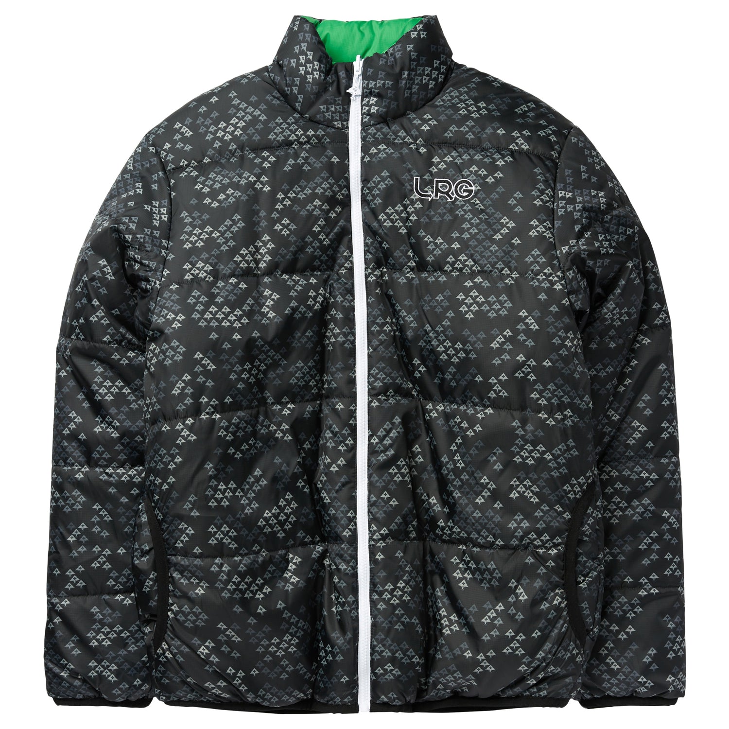 LIFTED BABY TREE REVERSIBLE PUFFER JACKET - BLACK