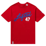 EFFECTIVE DUGOUT 47 TEE - RED