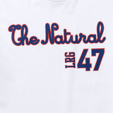 FLYOUT NATURAL 47 TEE - WHITE