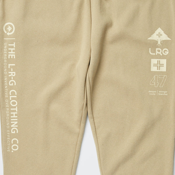 STRONGER 47 JOGGER SWEATPANTS - BEIGE