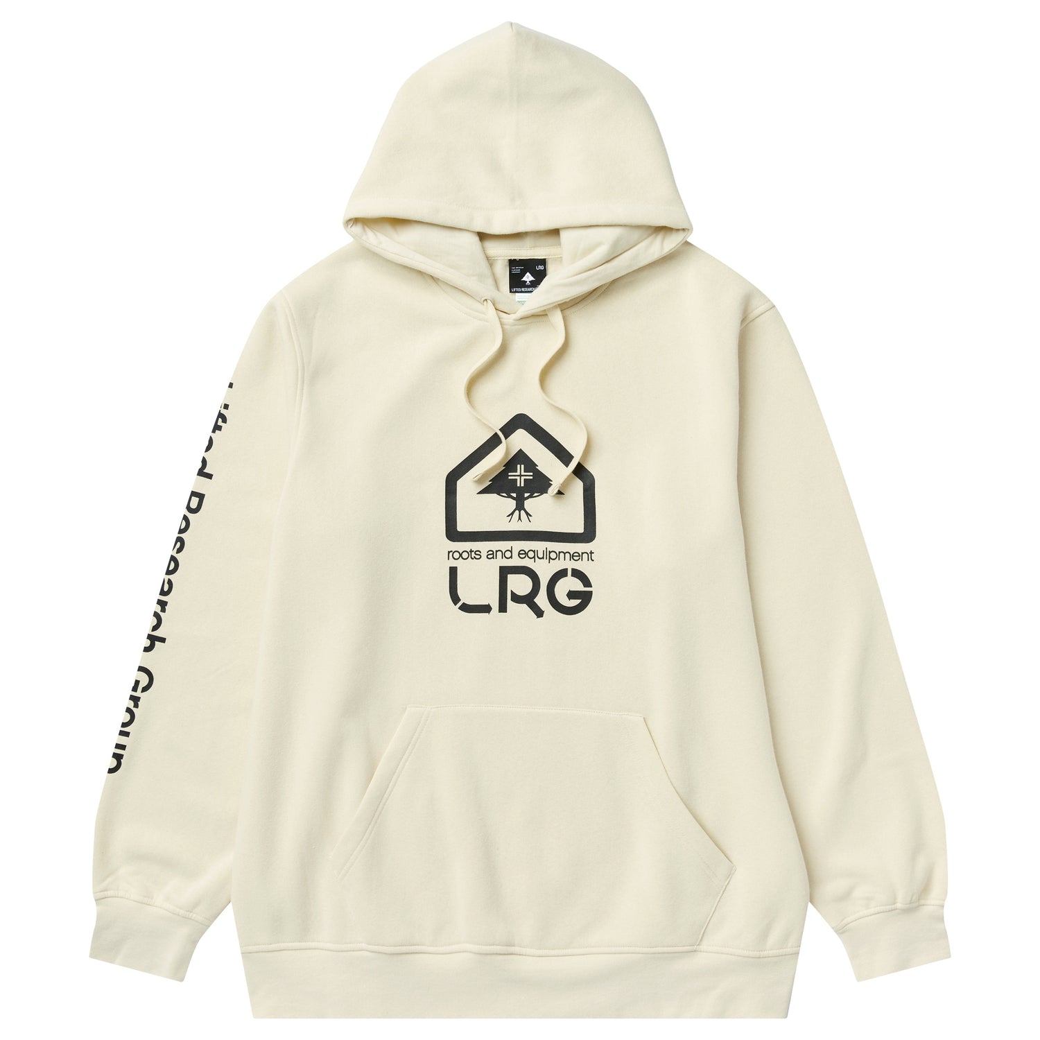 HOUSE OF TREES PULLOVER HOODIE - CREAM