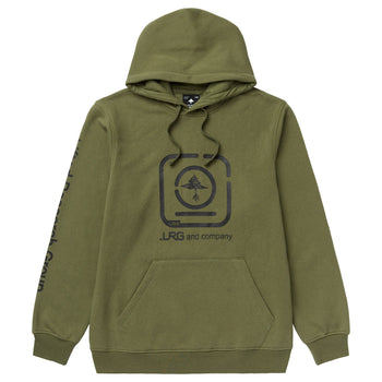 TREE COMPANY PULLOVER HOODIE - OLIVE