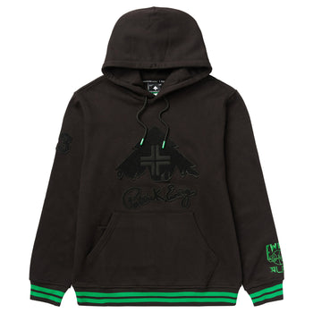 EWING LIFTED PULLOVER HOODIE - BLACK