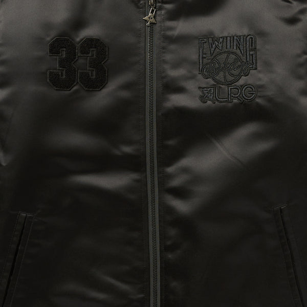 EWING LIFTED BOMBER JACKET - BLACK