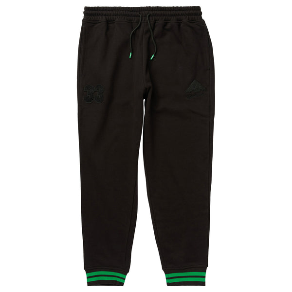 EWING LIFTED JOGGER SWEATPANTS - BLACK