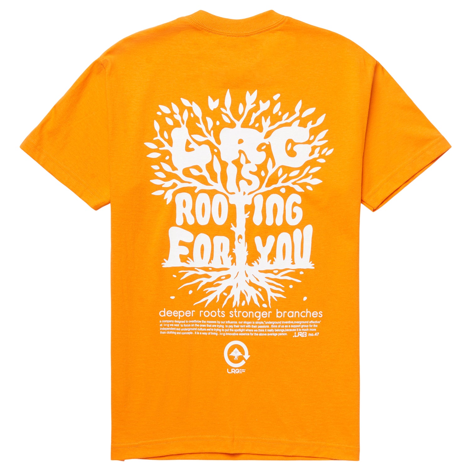 FOREVER ROOTING FOR YOU TEE - ORANGE