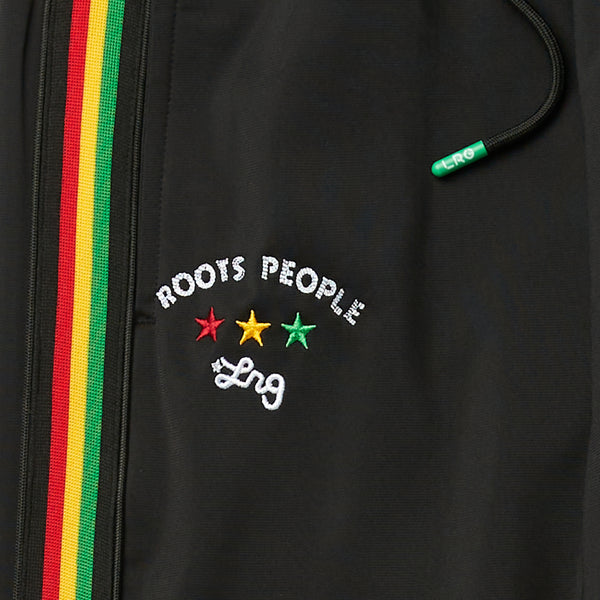 MUSICAL ROOTS TRACK PANTS - BLACK
