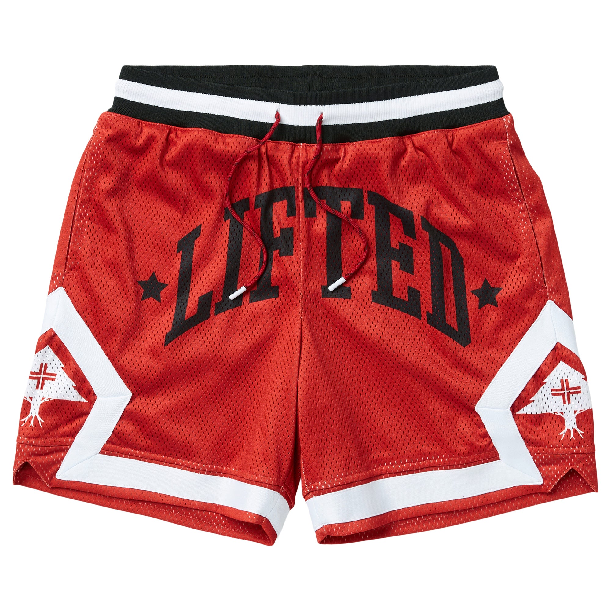 LRG RESOLUTIONARY LIFTED MESH SHORT - RED | LRG Clothing