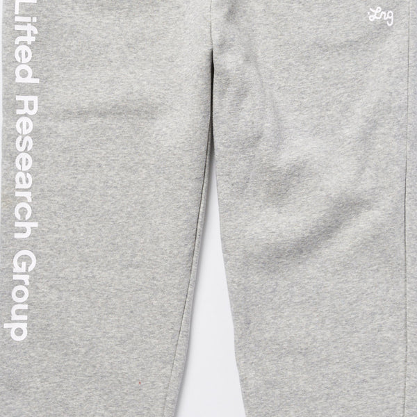 LIFTED SCRIPT JOGGER SWEATPANTS - HEATHER GREY