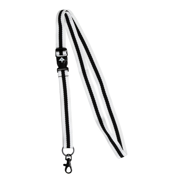 STRIPE LANYARD - BLACK