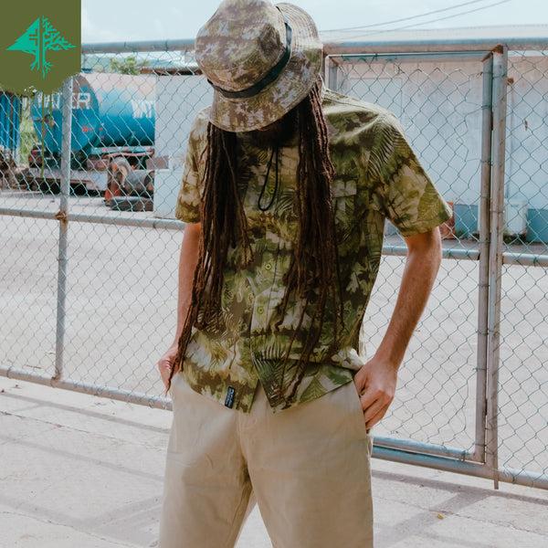 EXTRA ROOTED WOVEN SHIRT - SAGE
