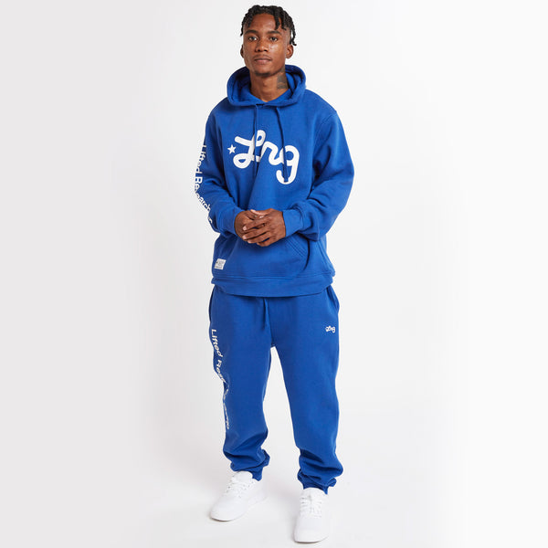 LIFTED SCRIPT JOGGER SWEATPANTS - BLUE