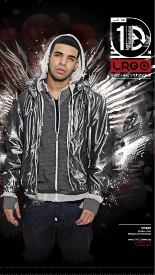 Drake wearing LRG